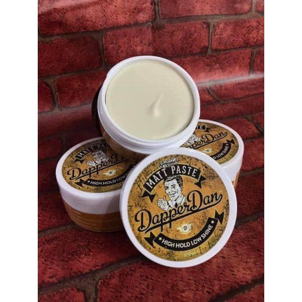 Sáp vuốt tóc Dapper Dan Matt Paste 100gr tạo kiểu giữ nếp cho tóc. HÀNG CHÍNH HÃNG