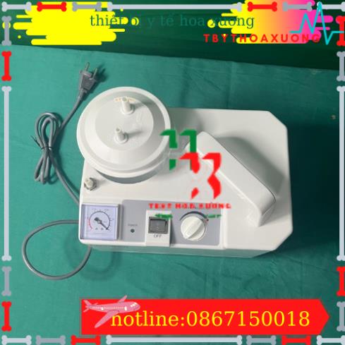 [Cao Cấp] Máy Hút Dịch 1 Bình Yuwell 7E A - Máy Hút Đờm Cho Người Lớn Và Trẻ Em