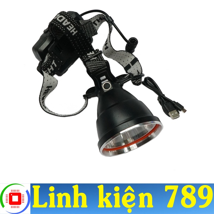 Đèn LED đội đầu siêu sáng V64 CHIP LED CREE XHP50 / XHP70 / XHP 90  - Linh kiện 789