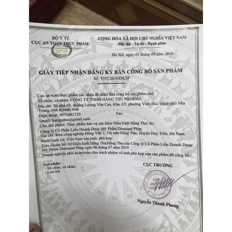 Điều kinh hằng thu