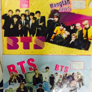 Bìa bao tập bts bột pva bút xinh hũ slime