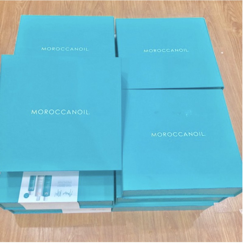 Chính hãng  Combo gội xả tăng phồng Moroccanoil 250mlx2 + Xit nâng phồng chân tóc Moroccanoil 75ml