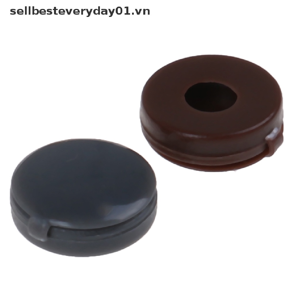 Set 50 Nắp Nhựa Đậy Bảo Vệ Ốc Vít Gấp Gọn Trang Trí Nội Thất Xe Hơi Ốp