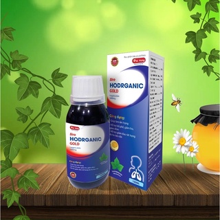 Siro Hodrganic Xuyên Tâm Liên bổ phế, giảm ho, giảm đờm, giúp làm ấm họng an toàn cho trẻ nhỏ và cả gia đình
