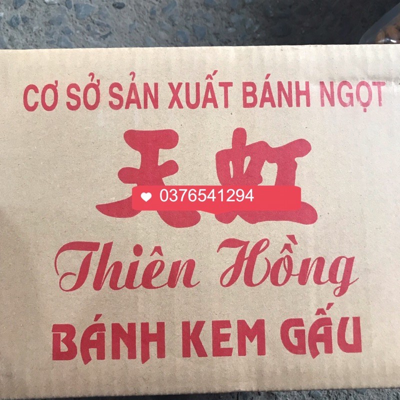 5,5kg (tính cả hộp) Bánh gấu nhân kem Thiên Hồng | BigBuy360 - bigbuy360.vn