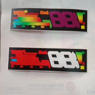 Miếng dán mặt đồng hồ vario 18 dạ quang 7 màu