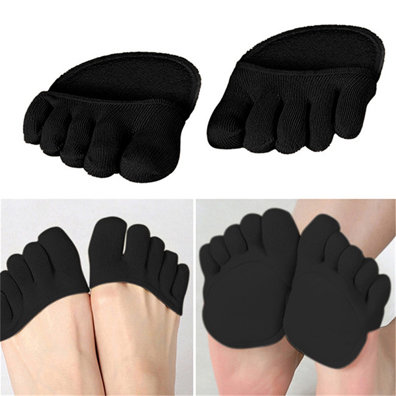 1 Đôi Tất Nửa Bàn Chân Vải Cotton Mềm Cho Nữ