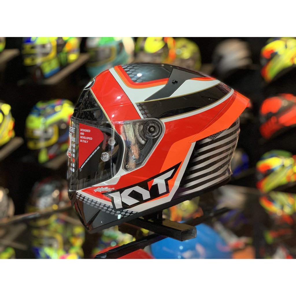 Nón bảo hiểm fullface KYT TT Course size M L XL chính hãng tem Pirro Replica
