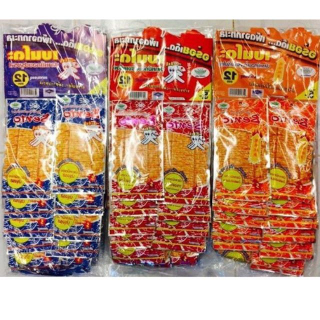 Snack mực bento Thái Lan 24 dây