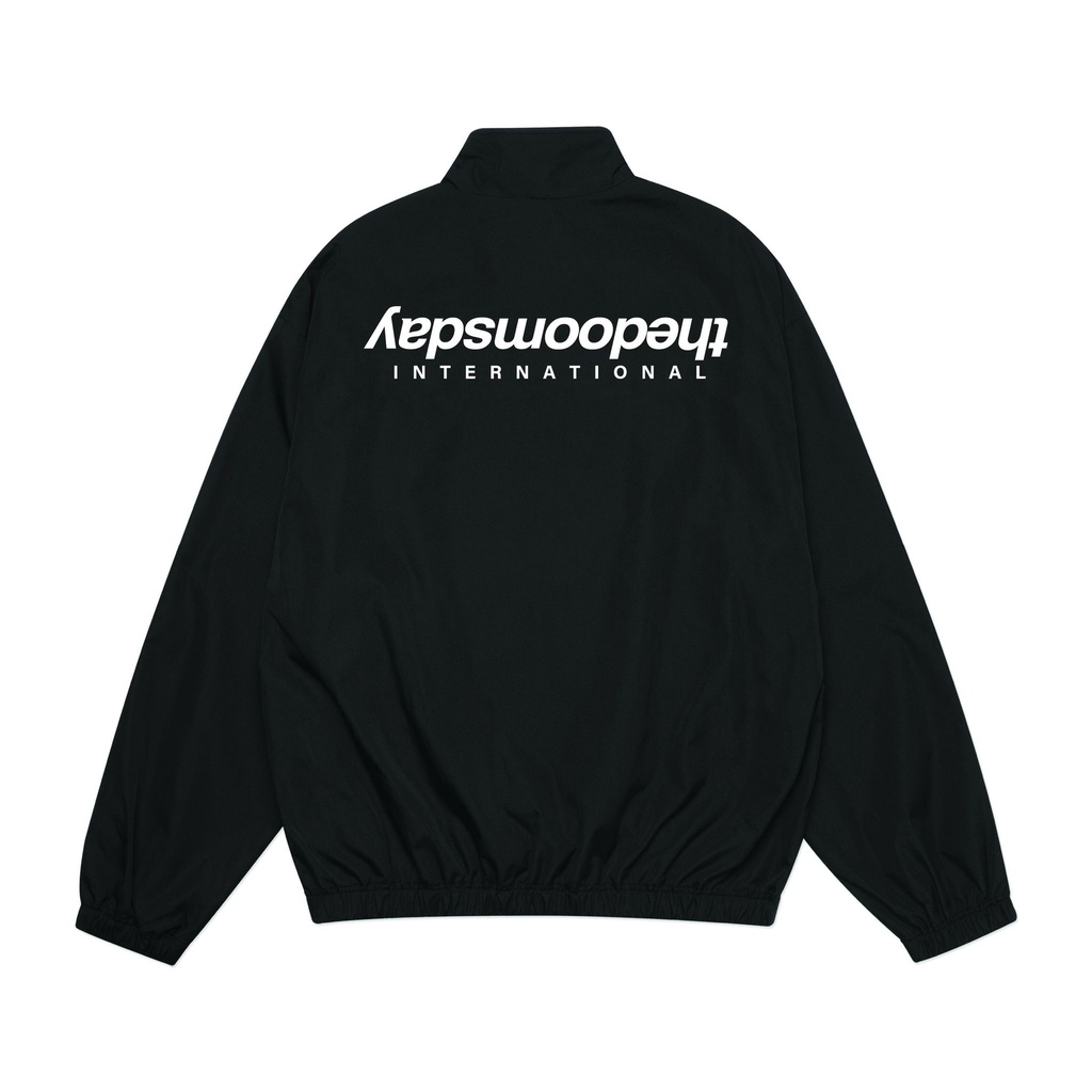 Áo khoác dù 2 lớp có lót bông TDD - INLT JACKET / Màu Đen