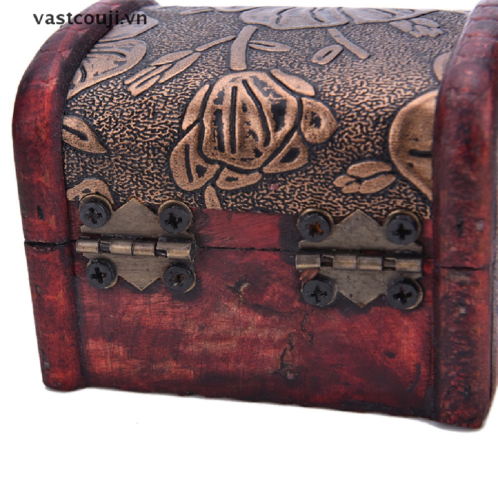 Hộp Đựng Trang Sức Bằng Gỗ Phong Cách Vintage VASTJI