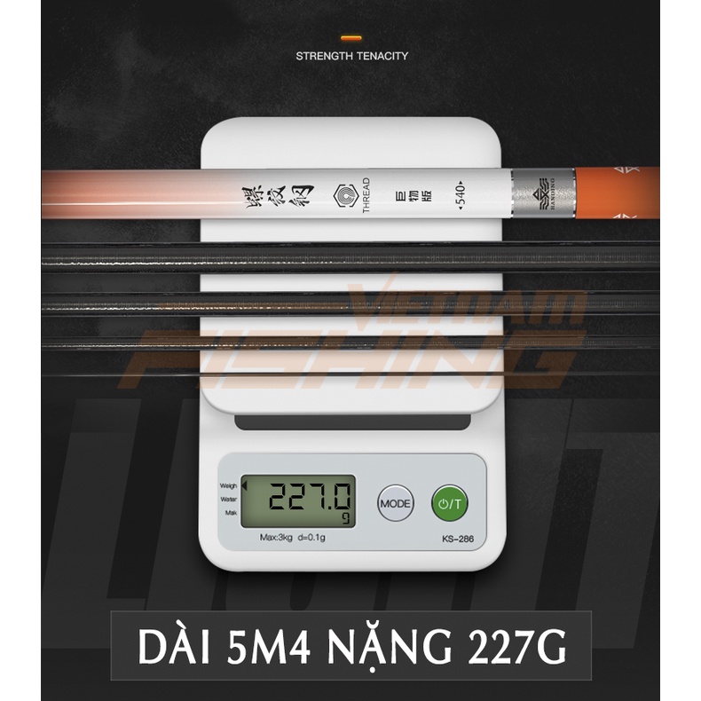 Cần câu tay HANDING La Văn Cương siêu tải, chuyên câu săn hàng