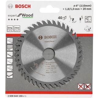 Lưỡi cưa gỗ chuyên dụng Bosch 2608644190 110 x 20 x 0