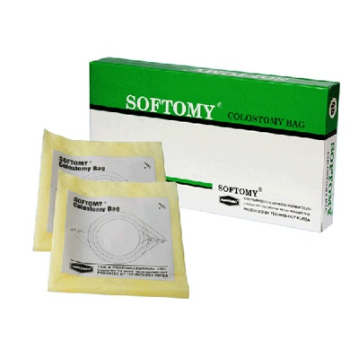 Túi hậu môn nhân tạo Softomy - hộp 100 cái của dược Tanaphar sz 60cm