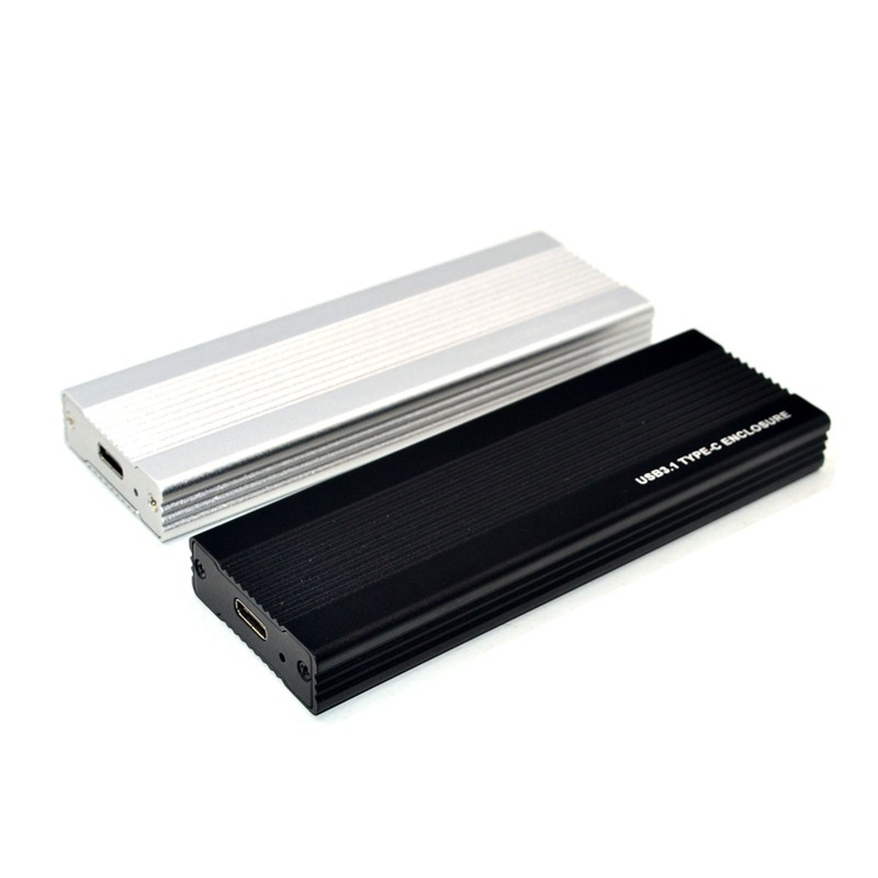 Hộp đựng ổ cứng SSD RTL9210 M.2 bằng nhôm kết nối USB3.1 TYPE C và NVME HDD | BigBuy360 - bigbuy360.vn