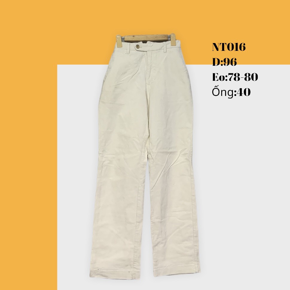 Quần nhung tăm 2hand unisex nam nữ