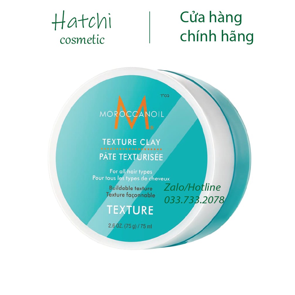 Sáp Tạo Kiểu Moroccanoil Texture Clay 75ML