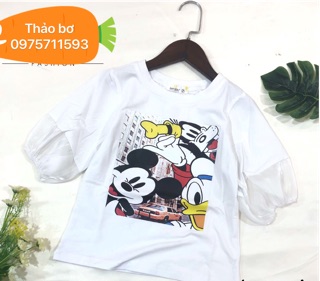 Áo phông cho bé gái