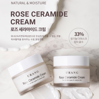 Kem dưỡng trắng da hữu cơ Urang Rose Ceramide