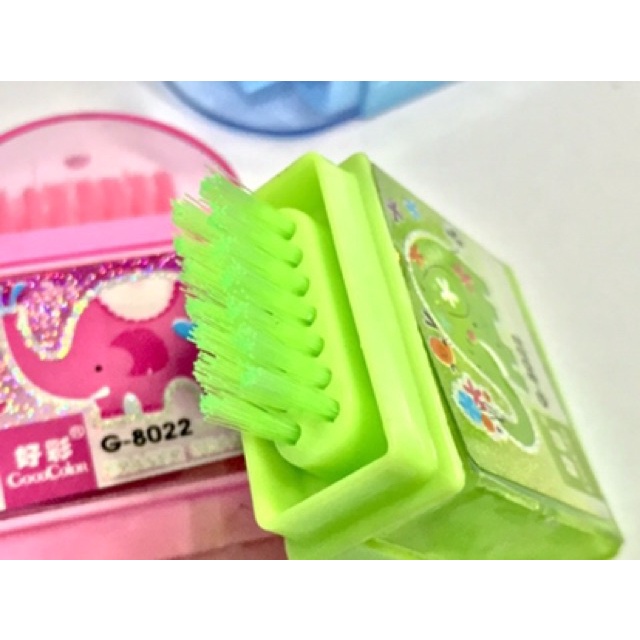 1 Gọt/Xoáy Bút Chì 3 trong 1 kèm Tẩy và Chổi Quét Bụi Dễ Thương Cute Cá Tính