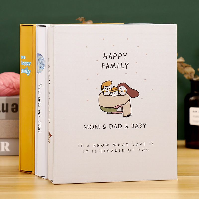Album ảnh 10x15 đựng 200 tấm có hộp bìa chống thấm nước giữ ảnh cho con, gia đình, tình yêu, ảnh cưới tại Tú Vy Studio