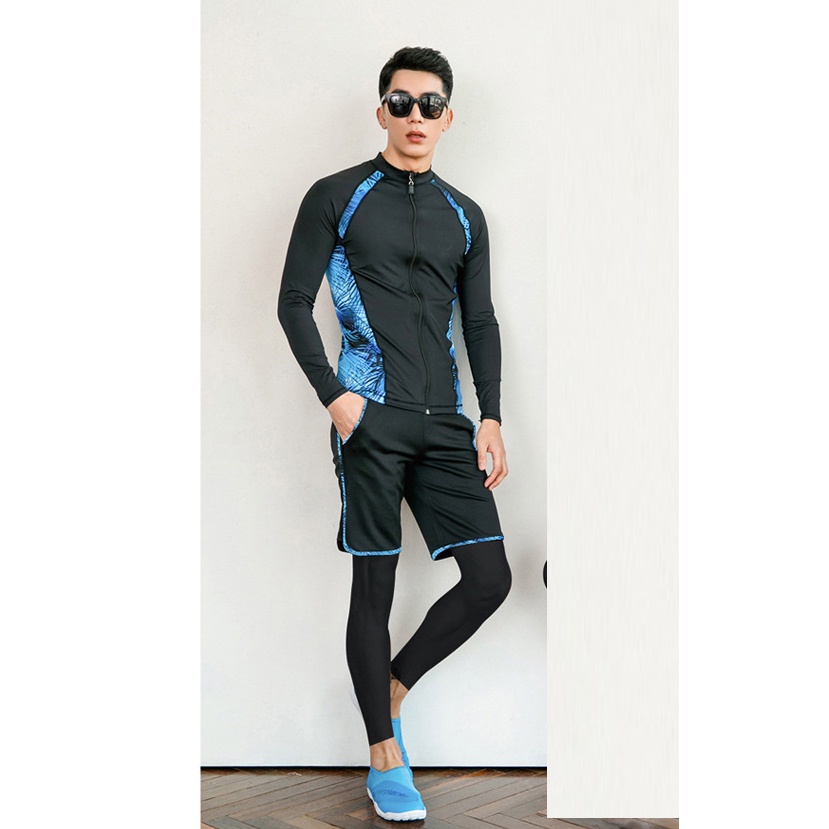 Bộ đồ bơi nam dài tay quần dài hàng nhập cao cấp