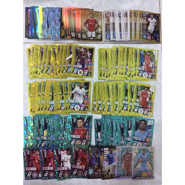 Set thẻ cầu thủ Match Attax