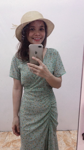 ĐẦM MAXI NHÚN EO, ĐUÔI CÁ (nhiều màu Khách đặt hàng ib shop check hàng còn-hết nhé) | BigBuy360 - bigbuy360.vn