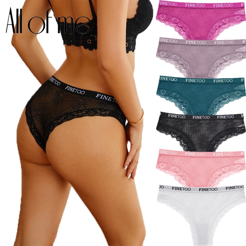 Cute Byte Set 3 Quần Lót Ren Hoa Cho Nữ