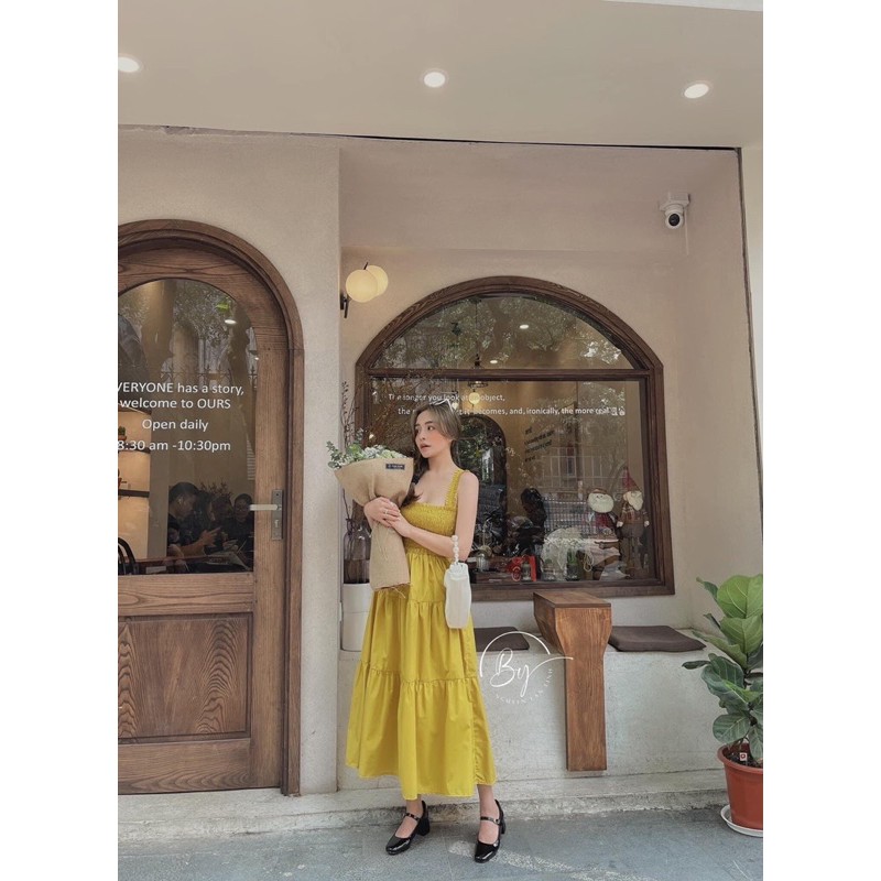 Đầm maxi, váy 2 dây chun ngực cá tín (Có ảnh và video thật,hàng đẹp) | BigBuy360 - bigbuy360.vn