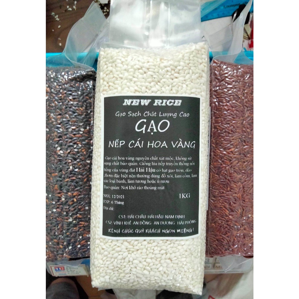 Nếp cái hoa vàng