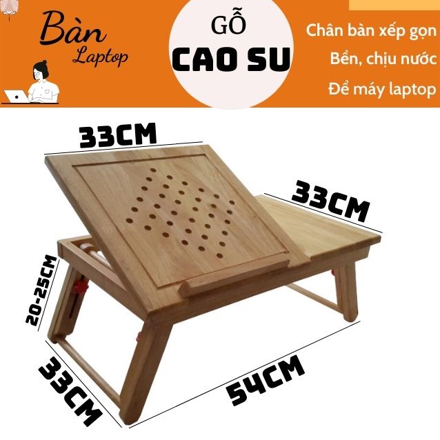 Bàn để laptop bằng gỗ, bàn latop tăng giảm được độ cao, độ nghiêng, bàn để latop bằng gỗ đẹp