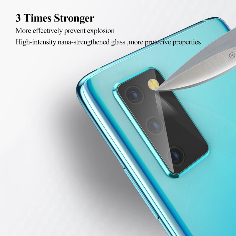 Set 2 Kính Cường Lực Bảo Vệ Camera Sau Điện Thoại Samsung Galaxy Note 10 Lite S10 Lite