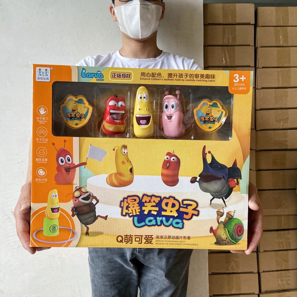 Đồ chơi nhém vòng larva mới nhất 2022