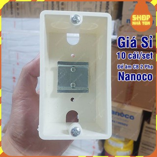 Giá sỉ 10 đế âm cb 2pha nanoco