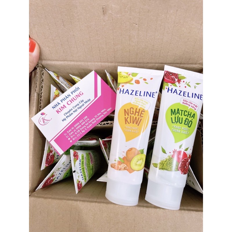 Sữa rửa mặt Hazelin (Nghệ kiwi, Matcha lựu đỏ) | BigBuy360 - bigbuy360.vn