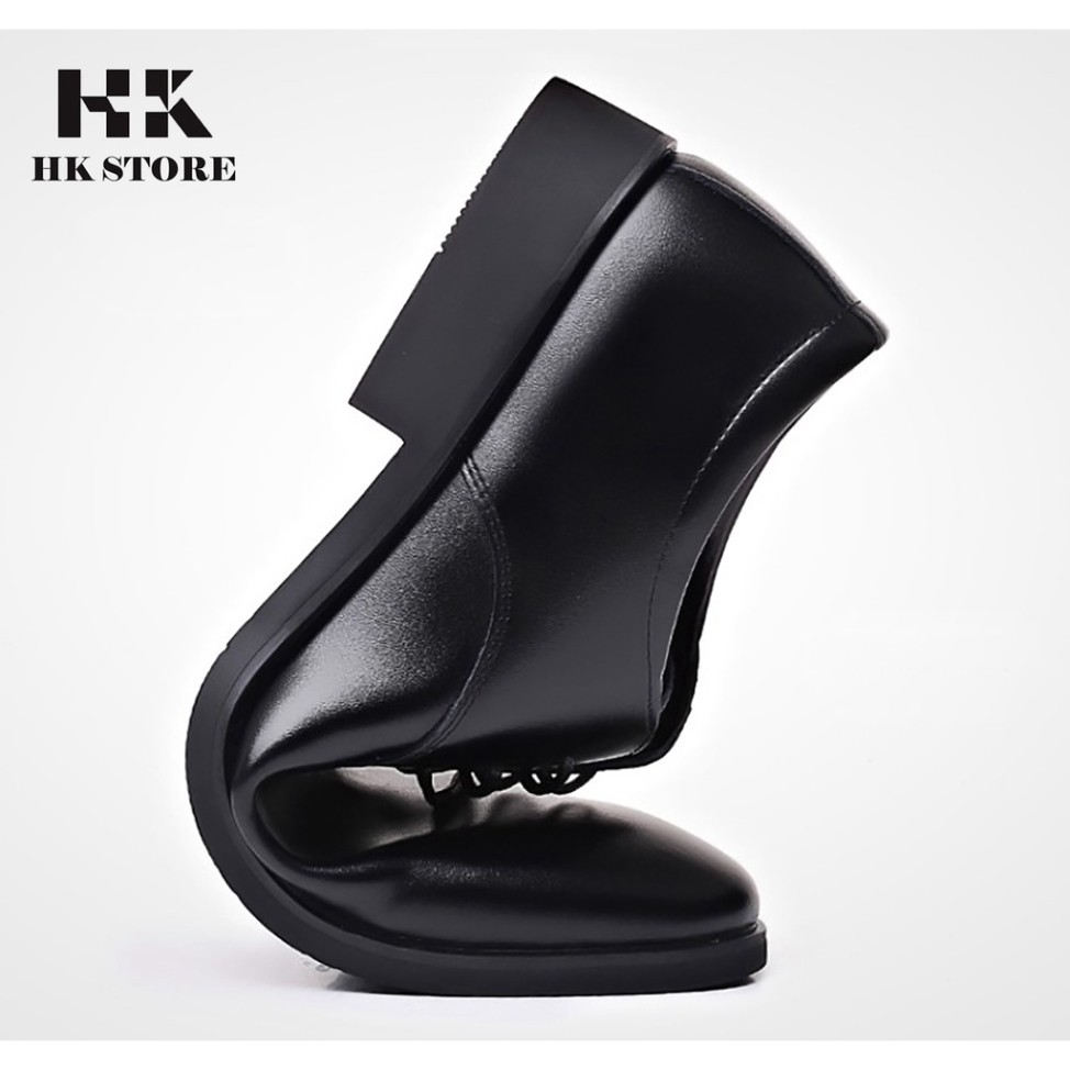 Giày tây công sở nam cao cấp 👑 HK STORE 👑 da bò cao cấp thật 100% da mềm êm chân sản phẩm có phiếu bảo hành đầy đủ.