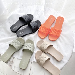 Dép Quai Đan Nan Bốn Màu TONGKHOCHITUE , Dép Nữ Thời Trang Ảnh Thật Clip Tự Chụp