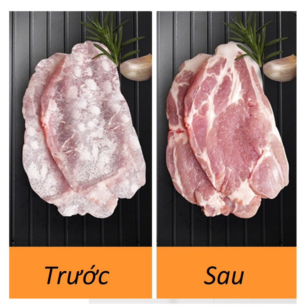 Thớt rã đông thực phẩm tự nhiên