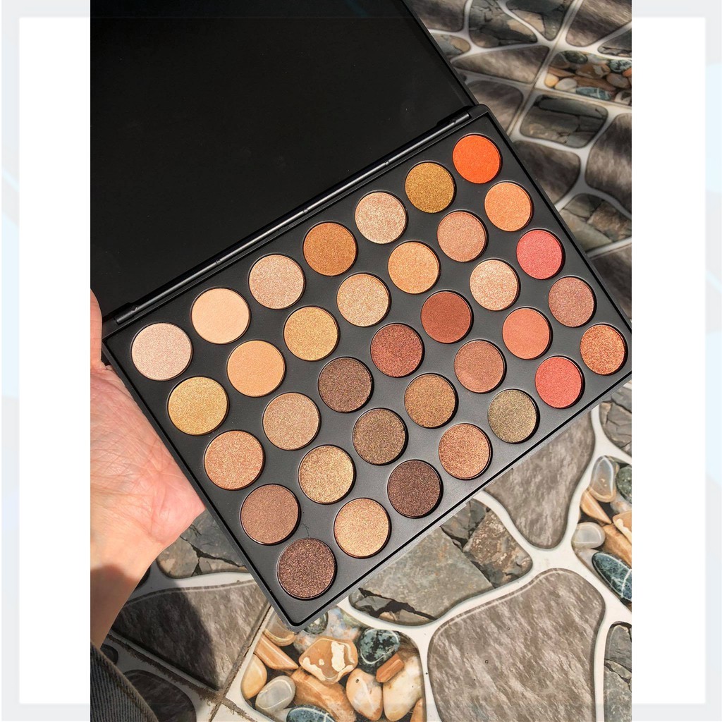 [BILL US]bảng mắt MORPHE 350S ( Shimmer – dòng Full nhũ ) NATURAL GLOW SHIMMER PALETTE