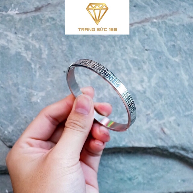 VÒNG TAY NAM BÁT NHÃ TÂM KINH DẠNG TRÒN BÌNH AN