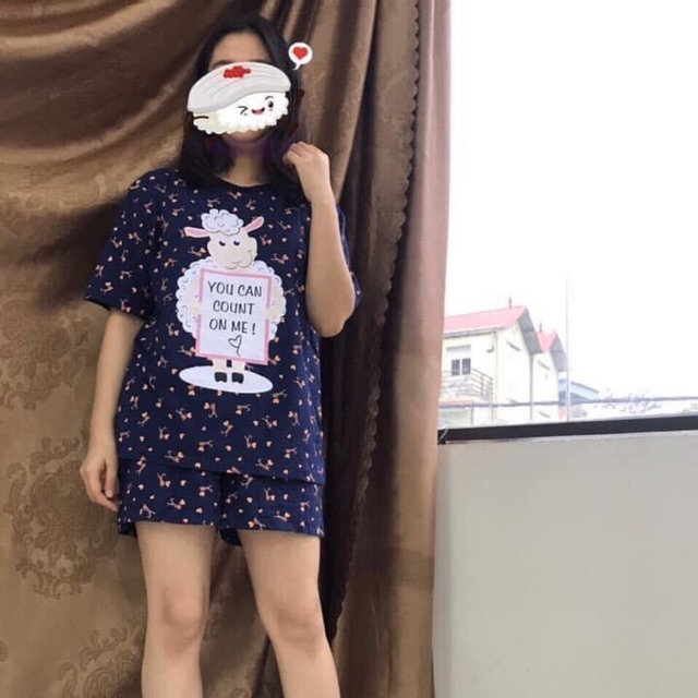 Bộ mặc nhà hình cừu