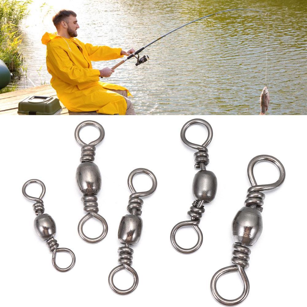 MUVAKO Set 100 Phụ Kiện Câu Cá Hình Số 8 Chuyên Dụng