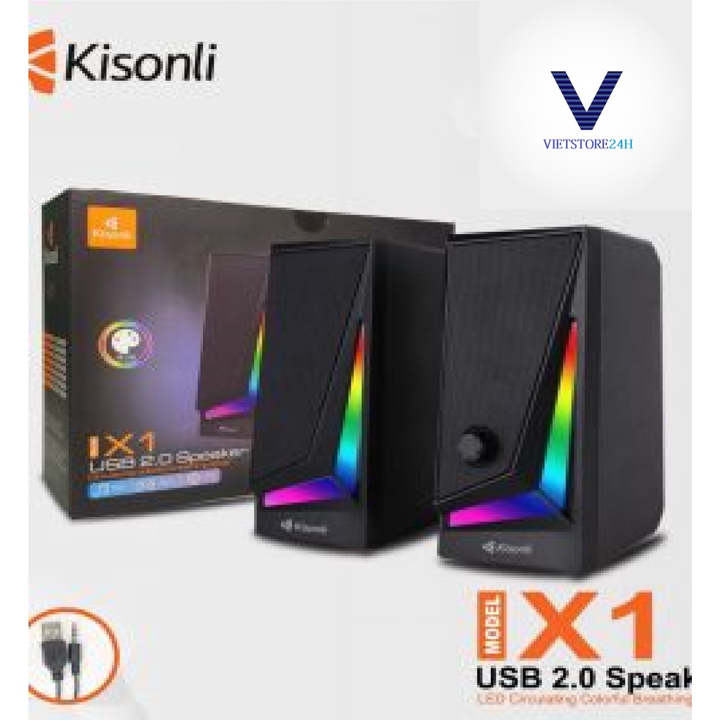 Loa 2.0 kisonli X1 LED