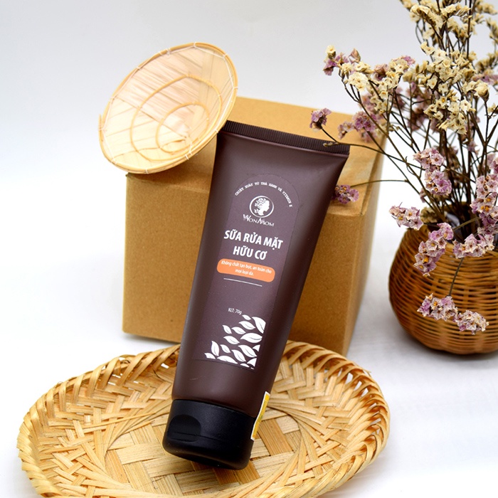 Sữa Rửa Mặt Hữu Cơ Ngăn Ngừa Mụn, Sáng Da Wonmom 70g cho mẹ