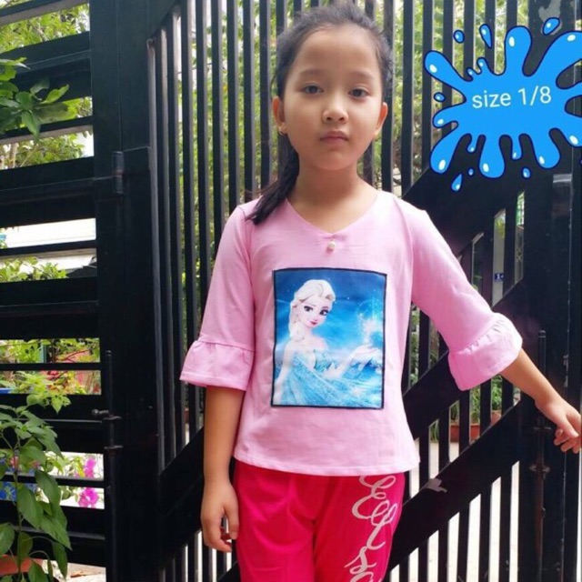 Set Trang Phục Elsa | Bộ Bé Gái Elsa cao cấp mềm mát Size 1-8 Sale Thanh Lý Giá Sốc