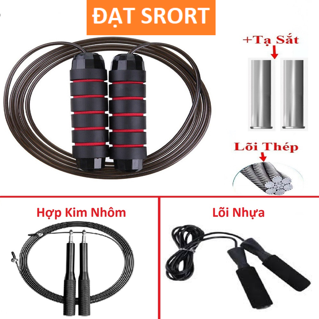 Dây Nhẩy Tập Thể Dục Tại Nhà , Ngoài Trời ,Giá Rẻ, Tập Gym, Giảm Cân , Giảm Mỡ , Boxing , Tập Thể Lực , Thể Thao Tai Nhà