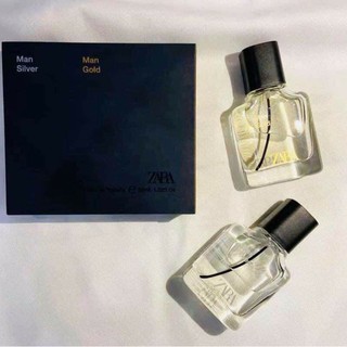 🦅SET NƯỚC HOA ZARA MAN GOLD - SILVER 60 ML/2CHAI (Hàng Châu Âu)