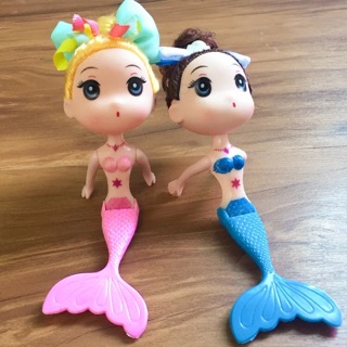 Búp bê chibi trang trí bánh