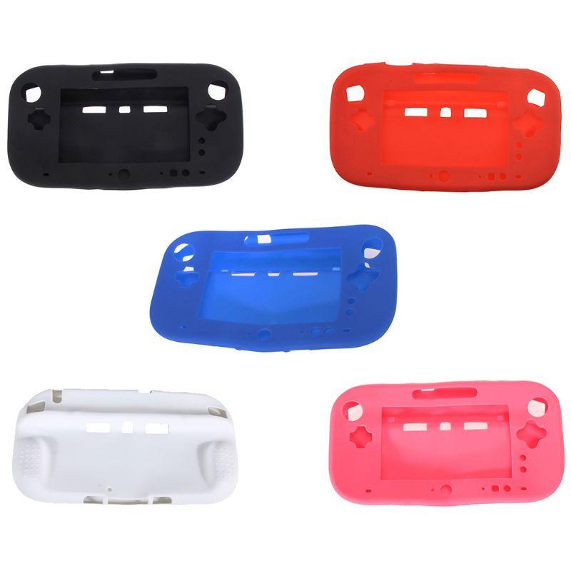 Vỏ silicon mềm bảo vệ chống bụi cho tay cầm chơi game Wii U